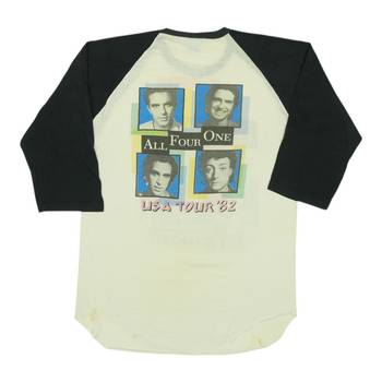 1982 The Motels All Four One Tour Jersey Shirt