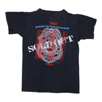 1982 The Police Ghost In The Machine Tour Shirt