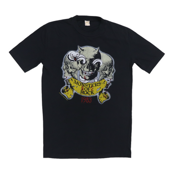 1983 Monsters Of Rock Donnington Concert Shirt