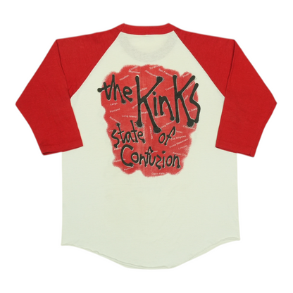 1983 The Kinks State Of Confusion Tour Jersey Shirt