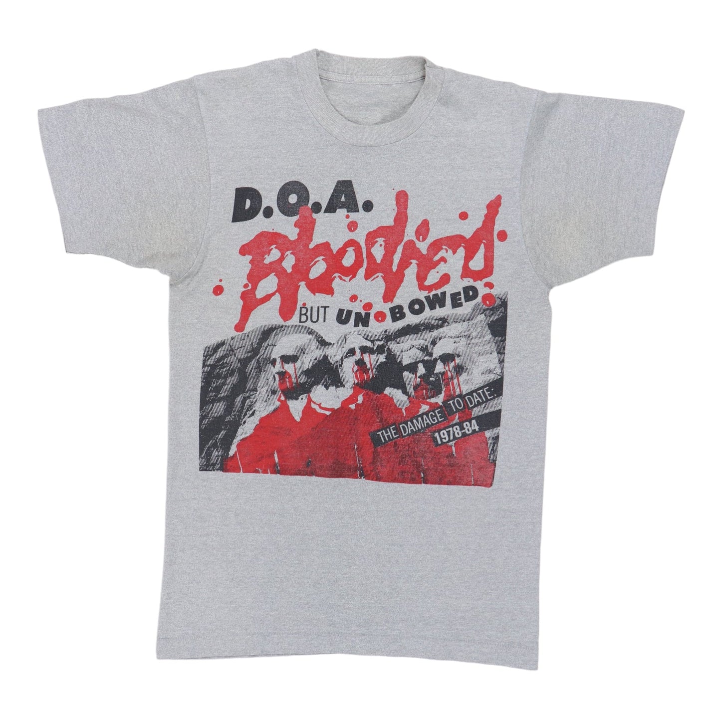 1984 Doa Bloodied But Unbowed Shirt