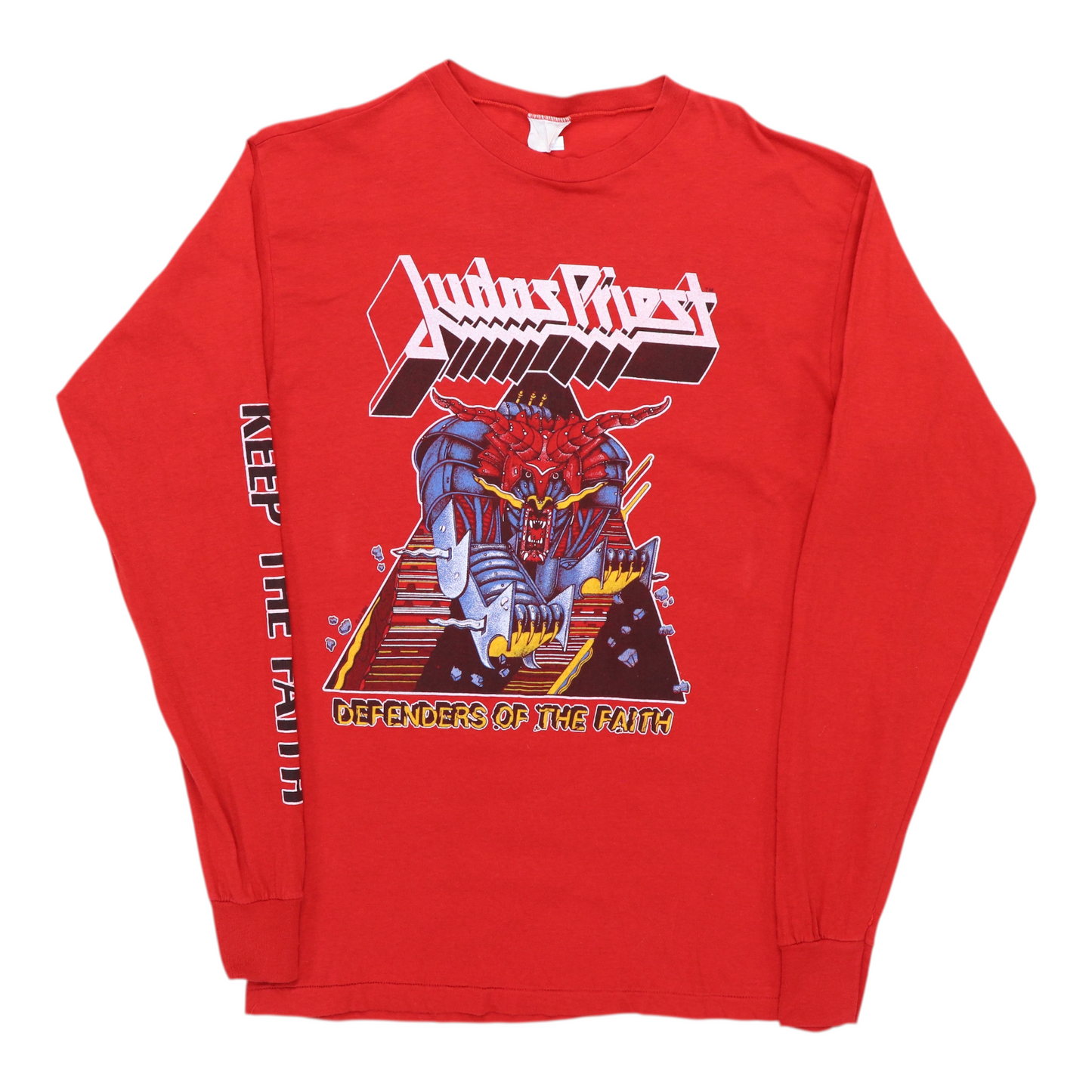 1984 Judas Priest Defenders Of The Faith Long Sleeve Tour Shirt