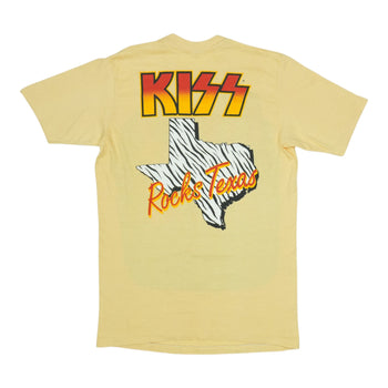 1984 Kiss Rocks Texas Shirt