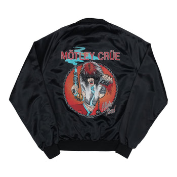 1985 Motley Crue Allister Fiend Satin Jacket