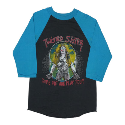 1985 Twisted Sister Come Out And Play Tour Jersey Shirt