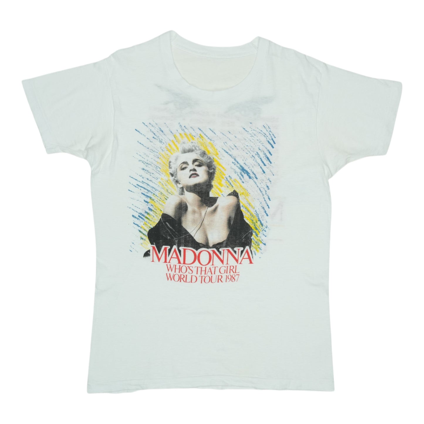 1987 Madonna Who'S That Girl Tour Shirt
