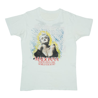 1987 Madonna Who'S That Girl Tour Shirt