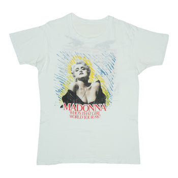 1987 Madonna Who'S That Girl Tour Shirt