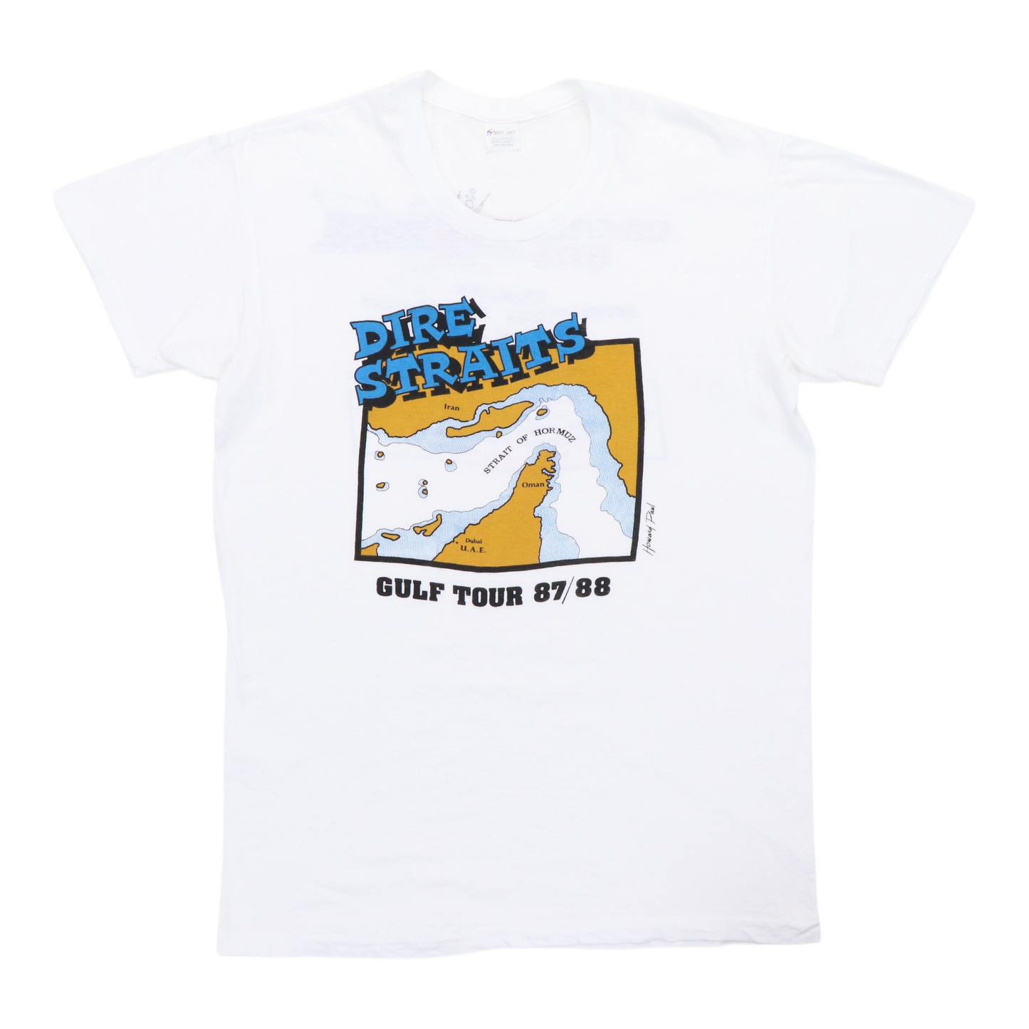 1987 Dire Straits Tour Shirt