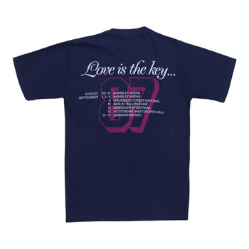 1987 Stevie Wonder Love Is The Key Tour Shirt
