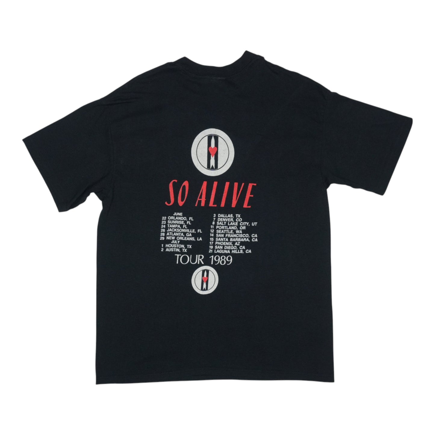 1989 Love And Rockets So Alive Tour Shirt