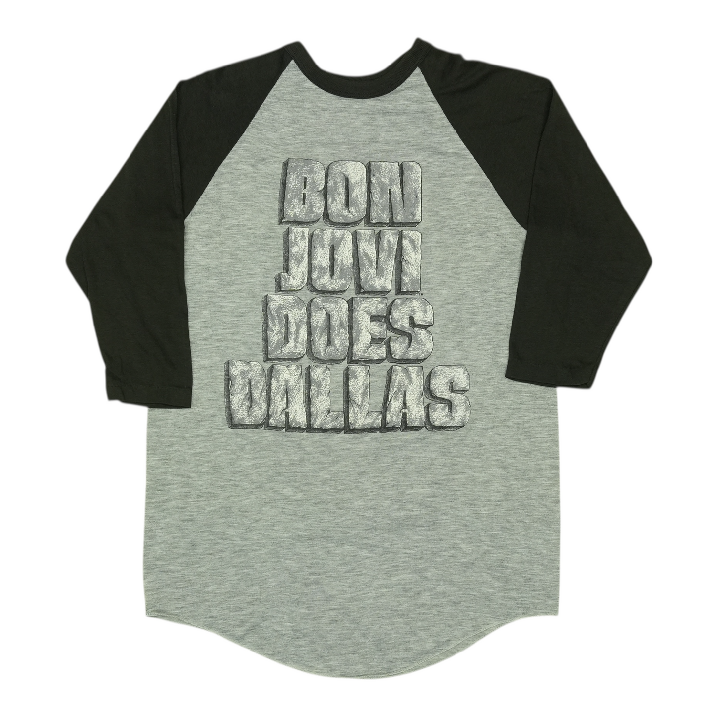 1989 Bon Jovi Does Dallas Texas Tour Jersey Shirt