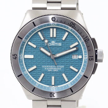 Fortis Watches W8120007 Stainless Steel Blue Marine Master Blue Dial