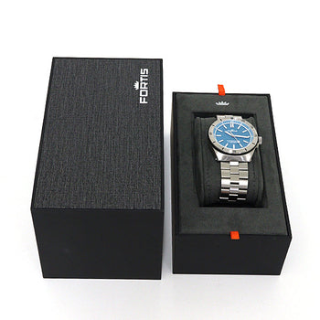 Fortis Watches W8120007 Stainless Steel Blue Marine Master Blue Dial