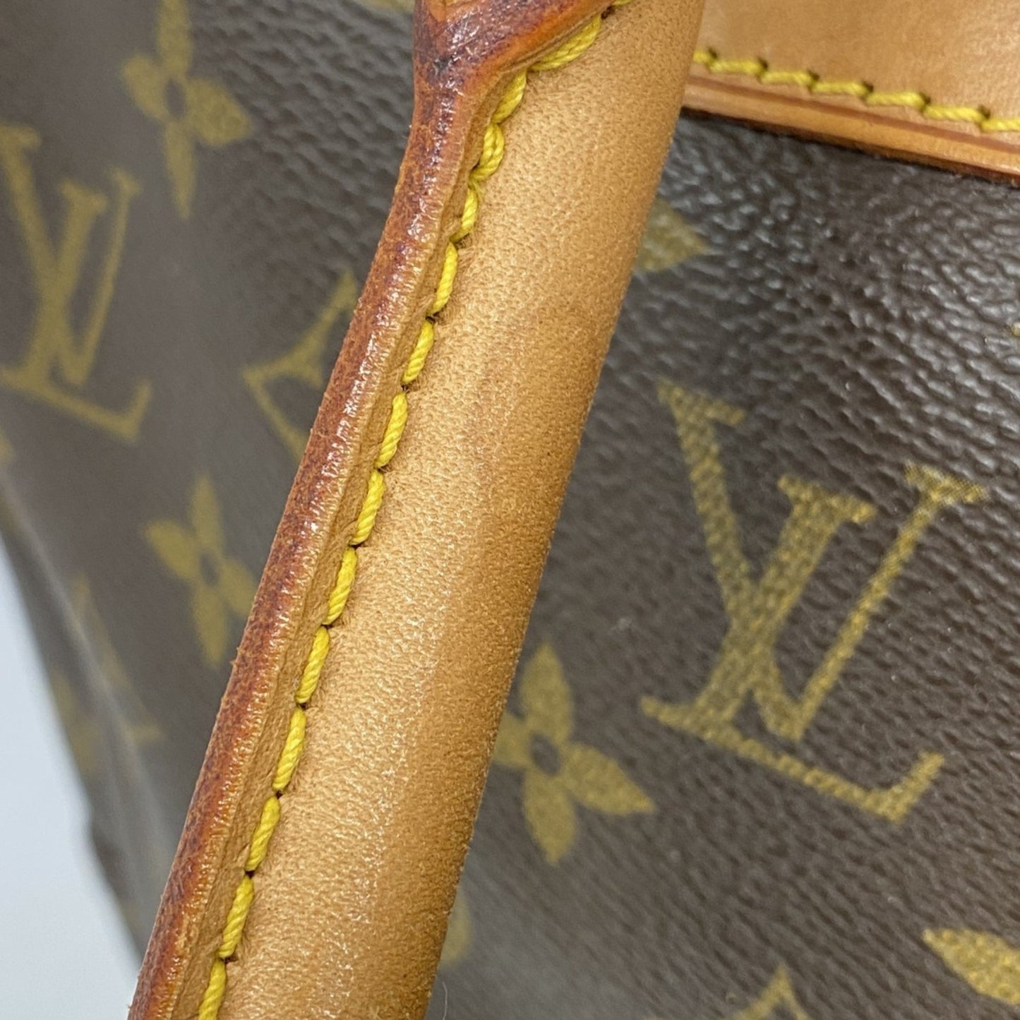 Louis Vuitton Monogram Deauville Handbag M47270 Brown