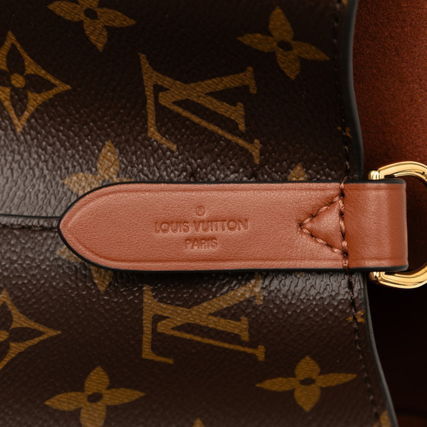 Louis Vuitton Monogram Neonoe Shoulder Bag M44887 Brown Leather