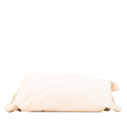 Loewe Anagram Logo Nappa Aire Handbag In Ivory