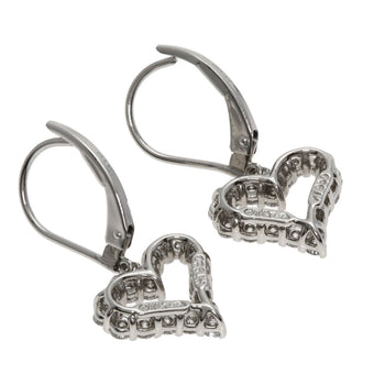 Tiffany & Co. Sentimental Heart Diamond Earrings In Platinum Pt950
