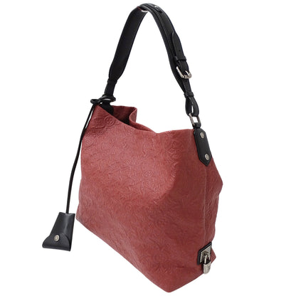 Louis Vuitton Monogram Antia Hobo Pm Shoulder Bag In Framboise