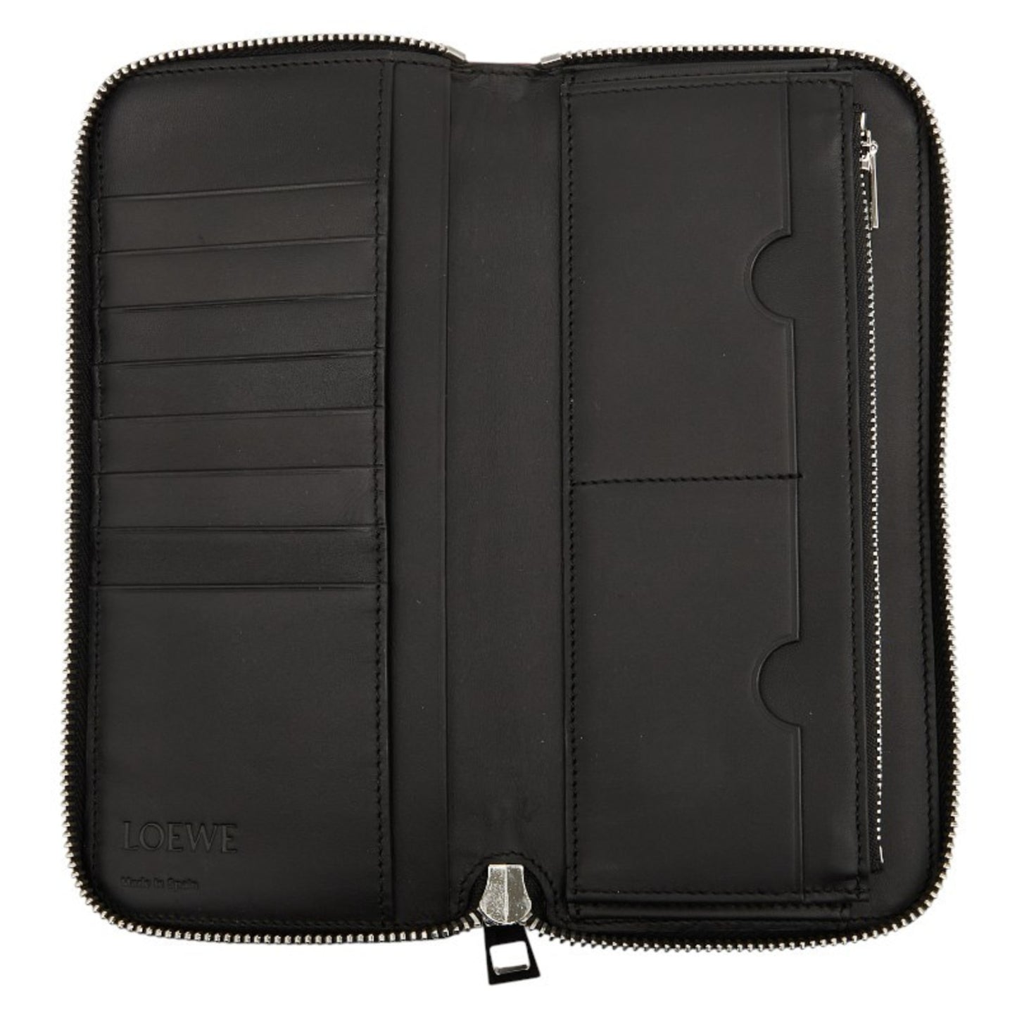 Loewe Anagram Long Wallet With Round Zipper