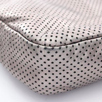 Chanel 2.55 Punched Leather Shoulder Bag