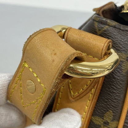 Louis Vuitton Monogram Toulon Pm Shoulder Bag M40076 Brown