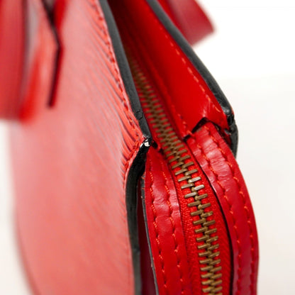Louis Vuitton Epi Saint-Jacques Handbag M52277 Castilian Red