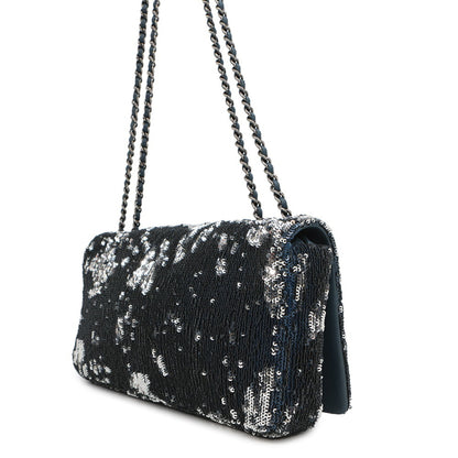 Chanel Chain Shoulder Bag Coco Cuba Sequin Leather Chanel