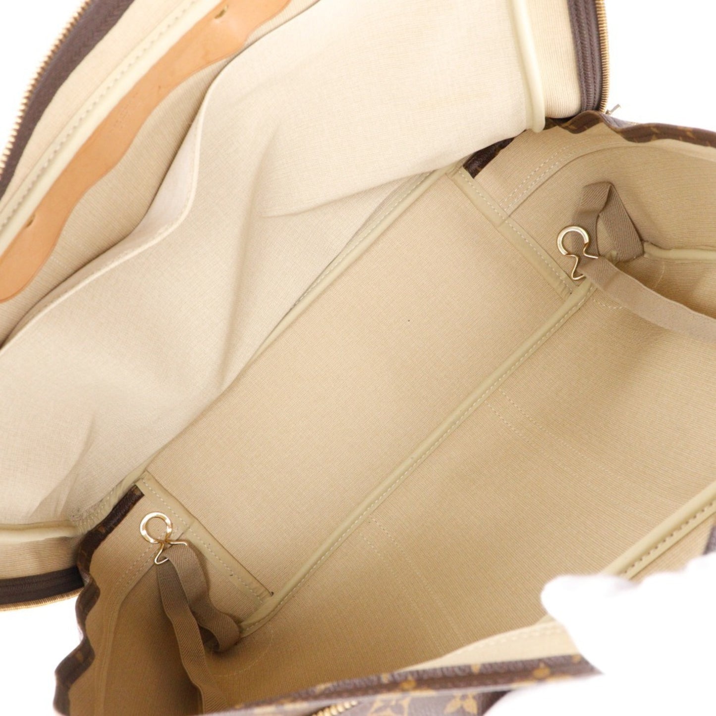 Louis Vuitton Sirius 45 Boston Bag M41408 Monogram Canvas 1999 Brown Sp1919 Double