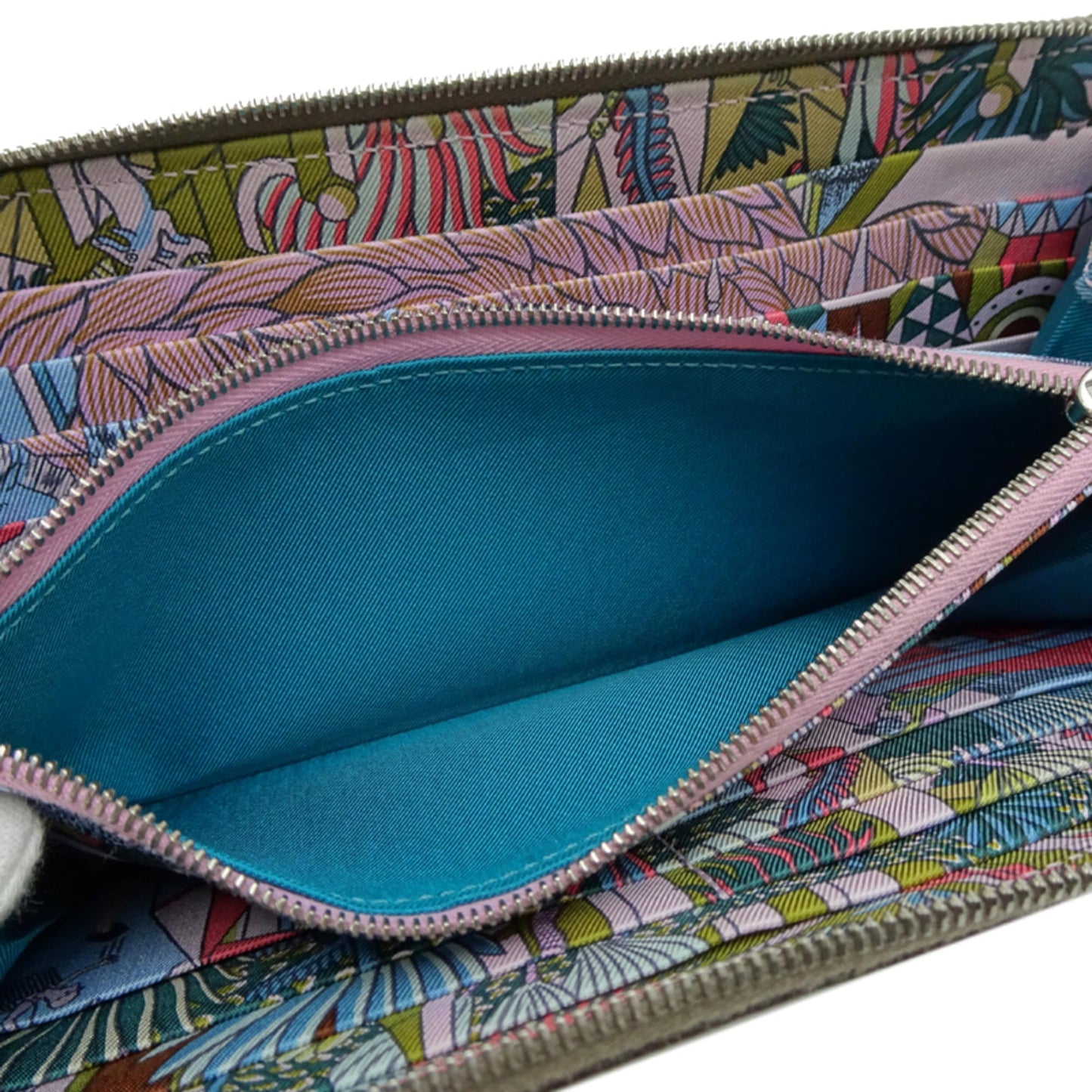 Leather Hermes Long Wallet (Bi-Fold) Epsom