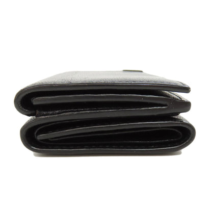 Balenciaga Tri-Fold Wallet Embossed Bi-Fold Leather