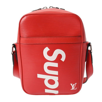 Louis Vuitton Louis Vuitton Epi Danube Pm Supreme Collaboration Red/White M53417