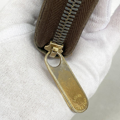 Louis Vuitton Monogram Gloom Zippy Organizer Long Wallet M60035 Brown Vert