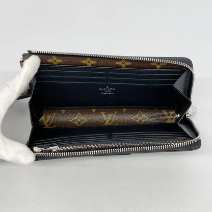 Louis Vuitton Monogram Macassar Zippy Dragonne Long Wallet M69407 Brown/Black
