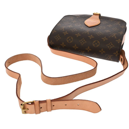 Louis Vuitton Monogram Cartesiere Mm Brown M51253 Men'S/Women'S Canvas Shoulder Bag
