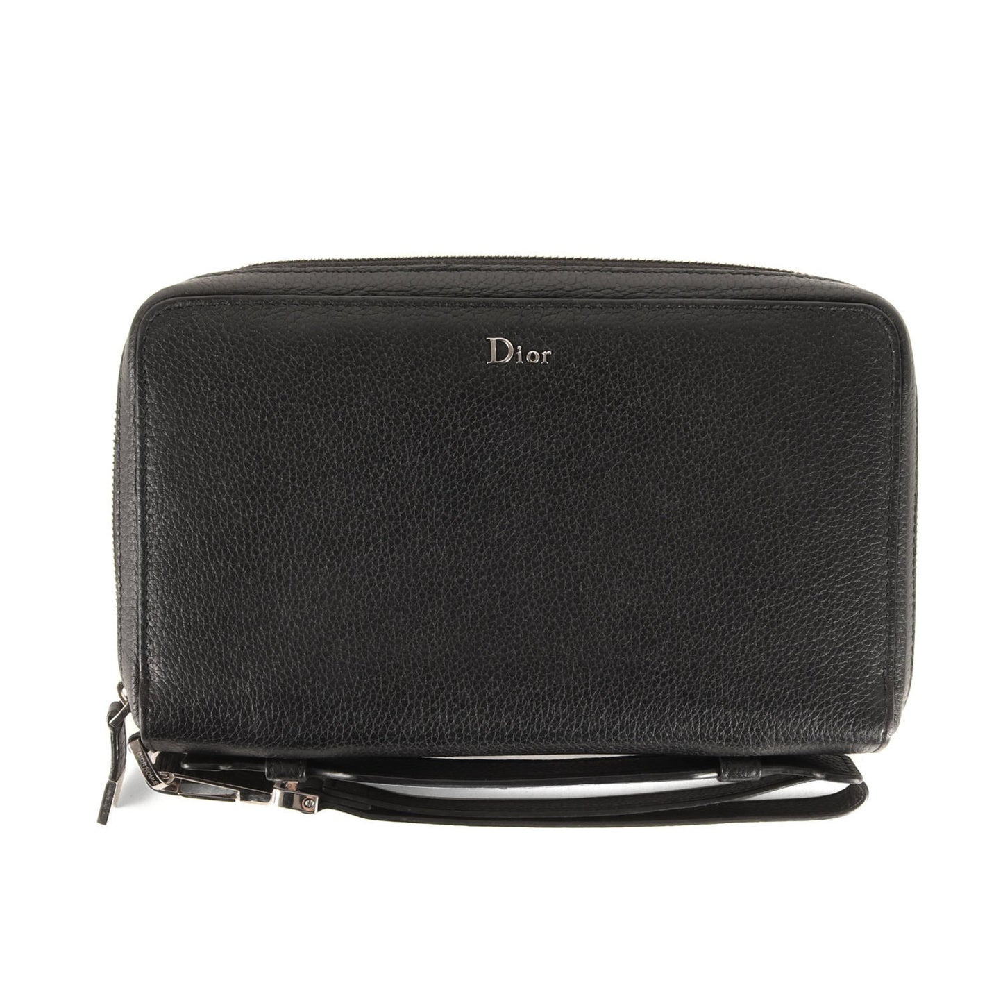 Dior Homme Grained Leather Organizer (20-Bo-0138) Black