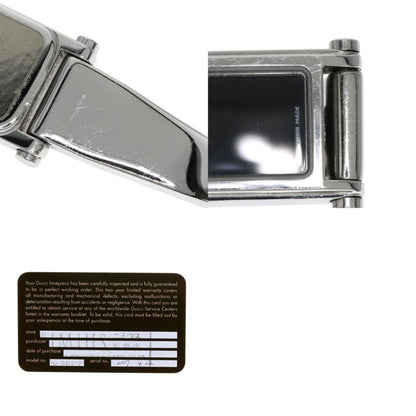 Gucci 1500L Square Face Watch Stainless Steel/Ss