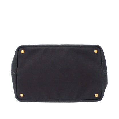 Prada Prada Women'S Canvas Canapa Medium Handbag/Shoulder Bag