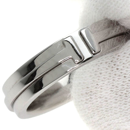 Tiffany & Co. T Two Narrow Ring In 18K White Gold