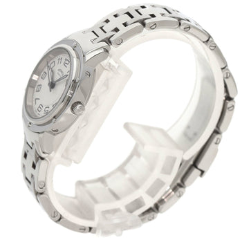 Hermes Cp1.210 Clipper Classic Watch Stainless
