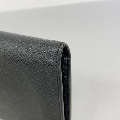 Louis Vuitton Taiga Portefeuille Brazza Long Wallet M32572 Ardoise