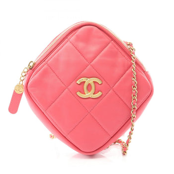 Chanel Matelasse Shoulder Bag In Lambskin Leather