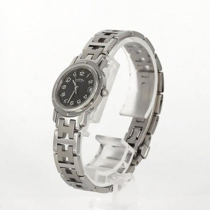 Hermes Clipper Cl4.210 Ss Quartz Watch