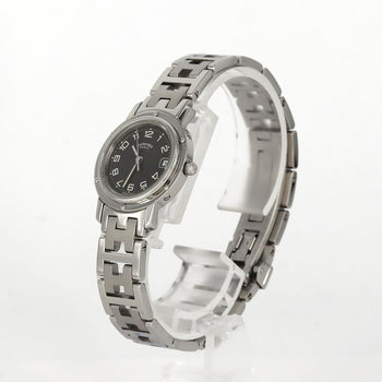Hermes Clipper Cl4.210 Ss Quartz Watch