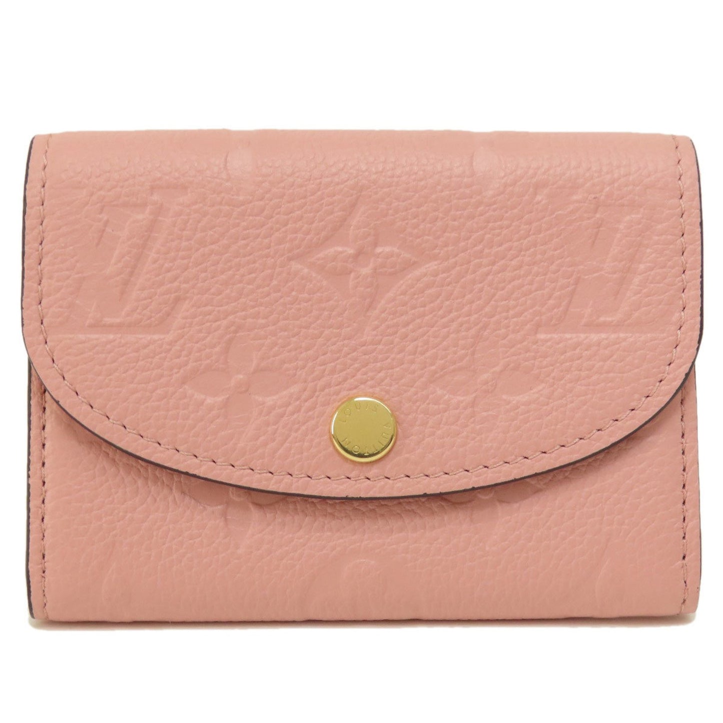 Louis Vuitton M81520 Portomonnaie Rosalie Rose Poodle Wallet/Coin Case Empreinte