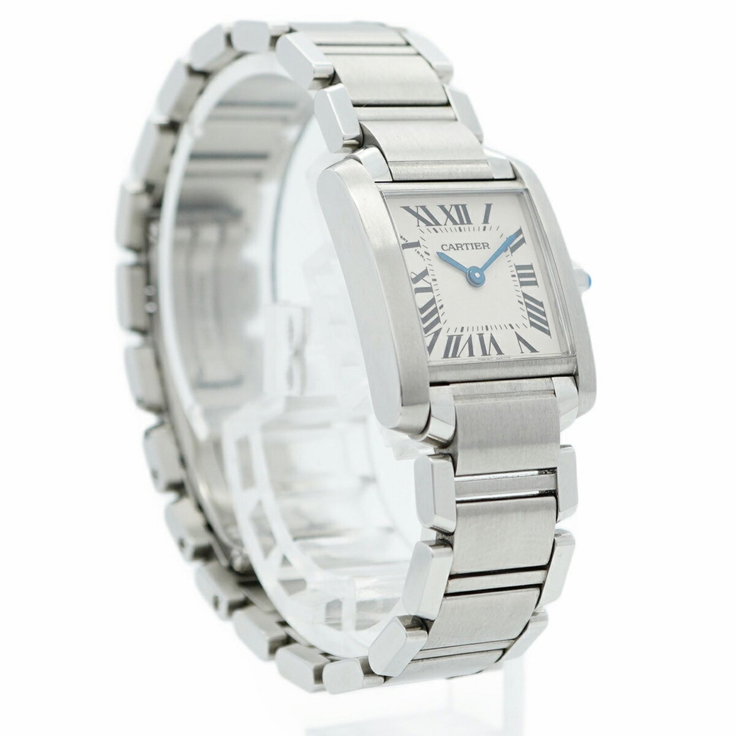 Cartier Tank Franaise Sm W51008Q3 Ivory Dial