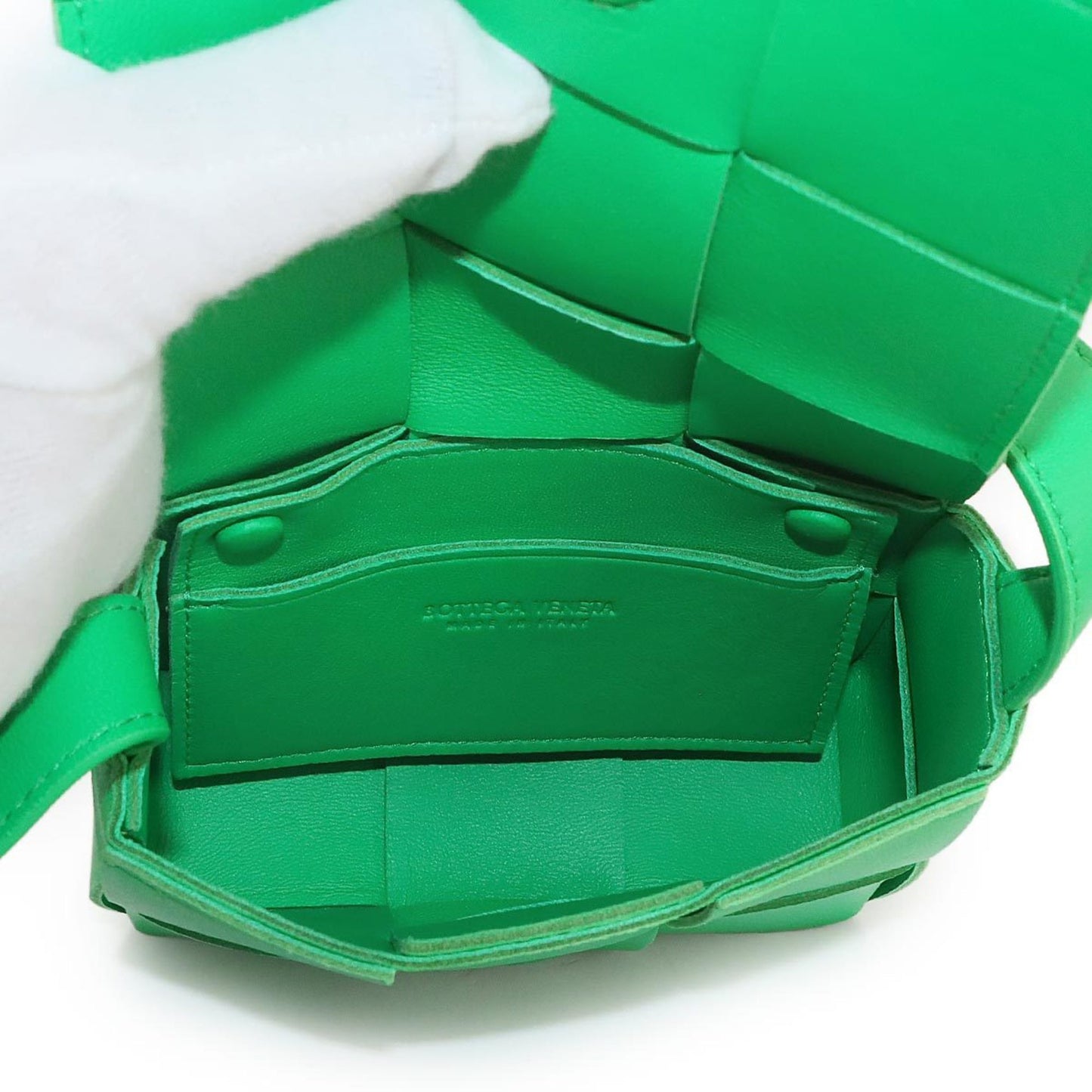 Bottega Veneta Intrecciato Candy Cassette Leather Shoulder Bag