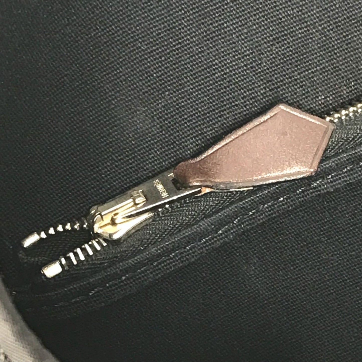 Hermes Cabag Elan Pm Shoulder Bag/Tote Bag In Leather/Canvas