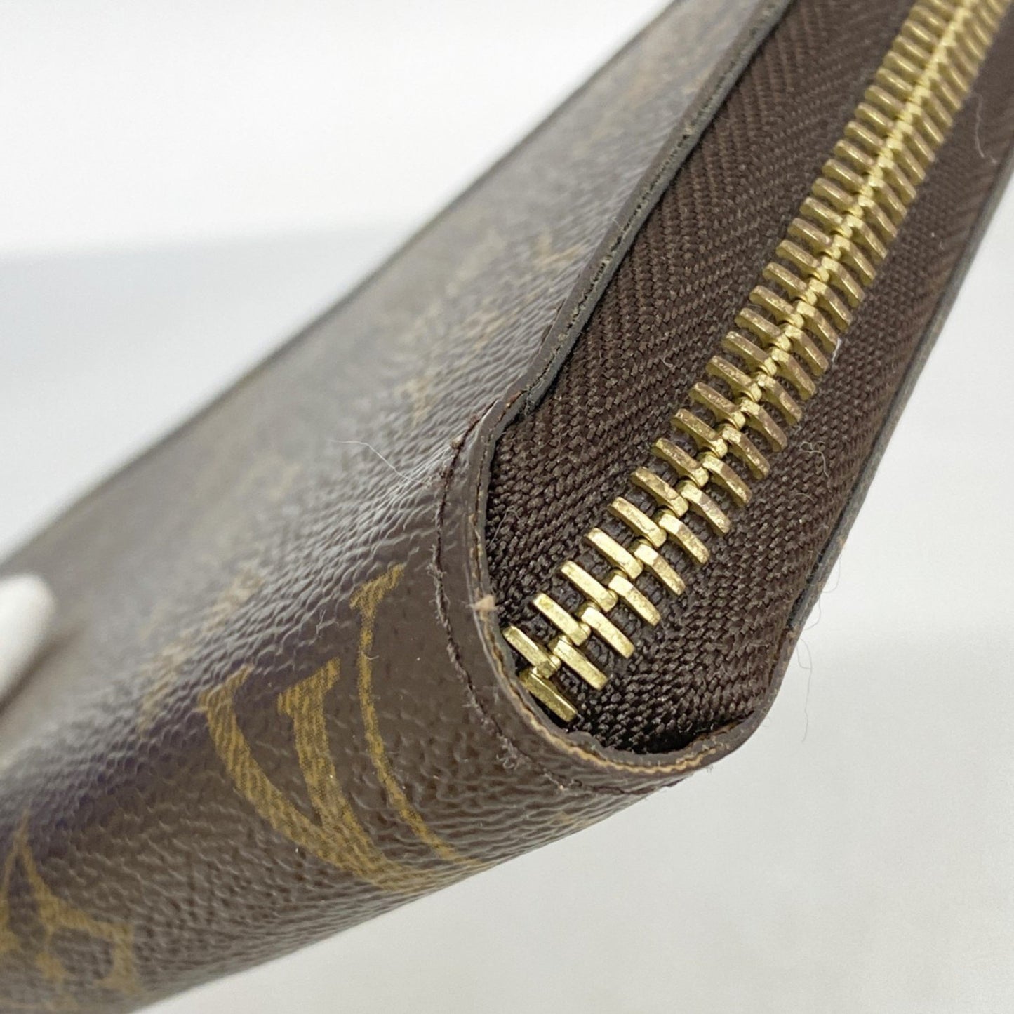 Louis Vuitton Monogram Zippy Wallet M60017 Brown
