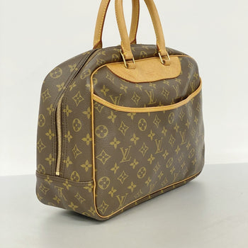 Louis Vuitton Monogram Deauville Handbag M47270 Brown
